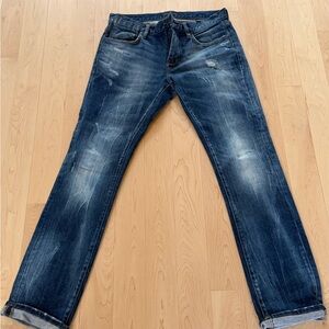 John Varvatos Bowery Dark Blue slim-Straight Jeans 30x32